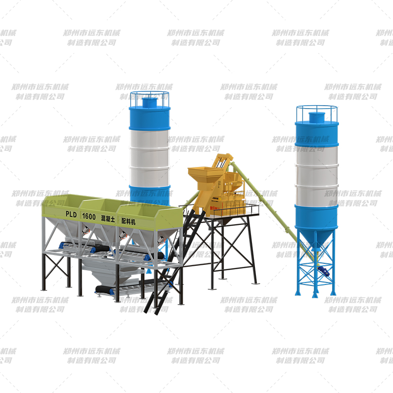 HZS50简易站(1000+3仓)(图2) HZS50简易站(1000+3仓)(图2)